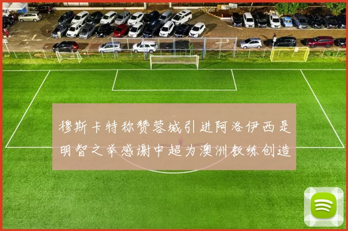 穆斯卡特称赞蓉城引进阿洛伊西是明智之举感谢中超为澳洲教练创造机会